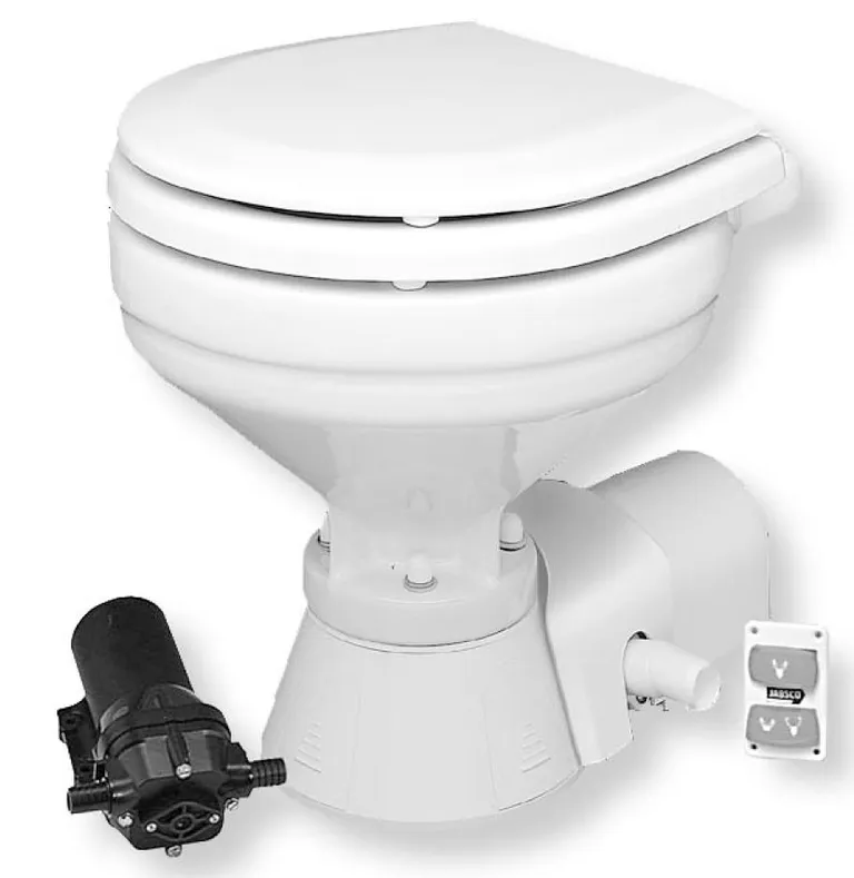Jabsco Quiet Flush - 12V ombyggningssett