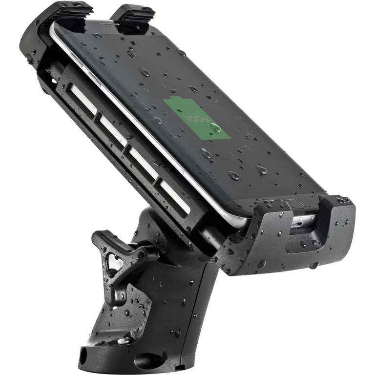 Scanstrut ROKK Wireless Edge mobilholder med trådløs lader (med fot)