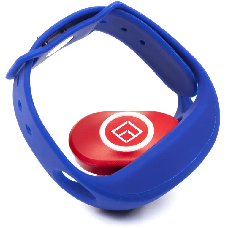 Wimea MOB+ xBAND armbånd for trådløs MOB+ enhet (Blå)