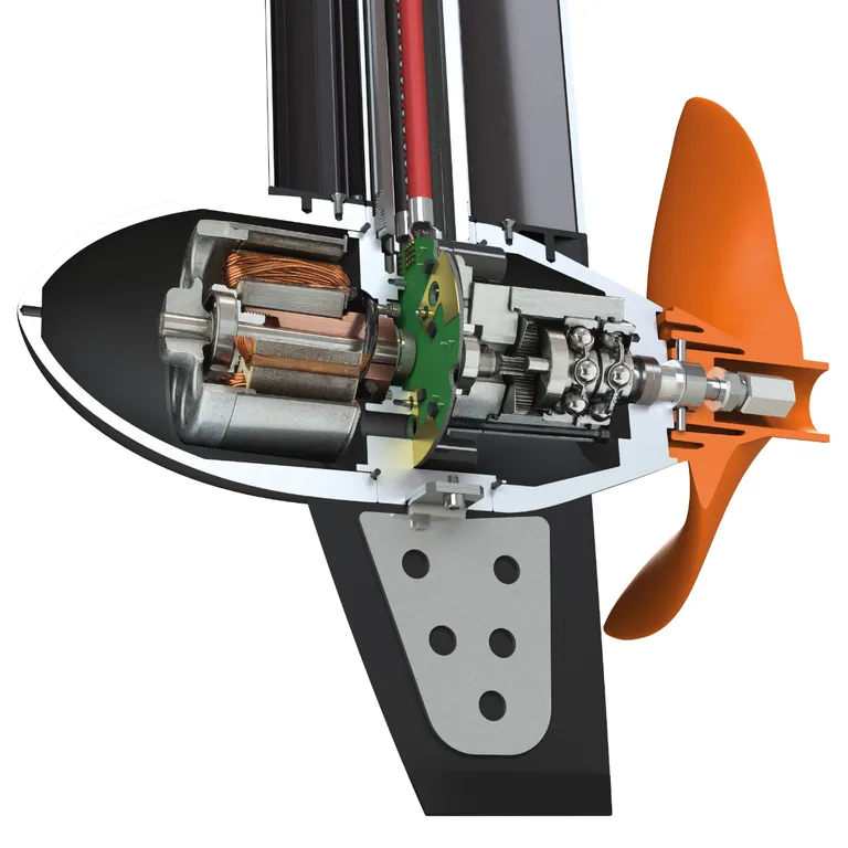 Torqeedo Cruice 6.0 RS TorqLink elektrisk påhengsmotor for styrekonsoll, kort stamme