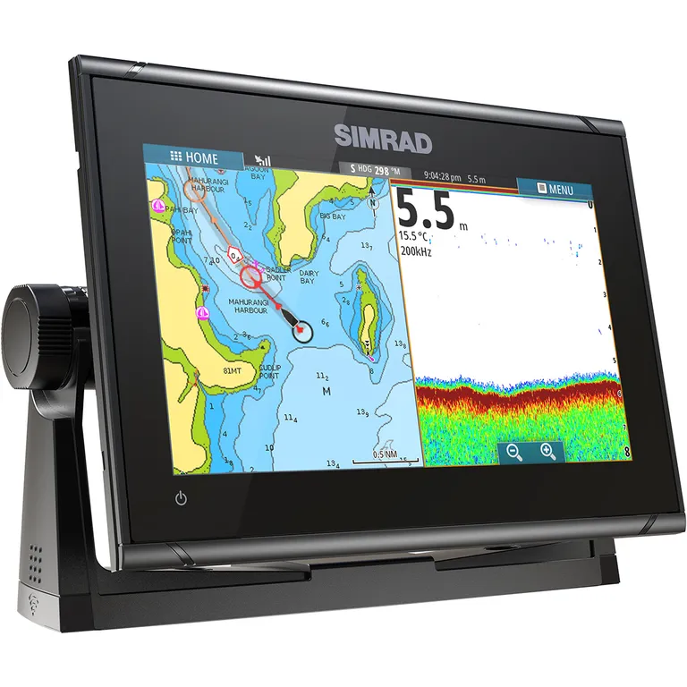 Simrad GO9 XSE kartplotter med ekkolodd