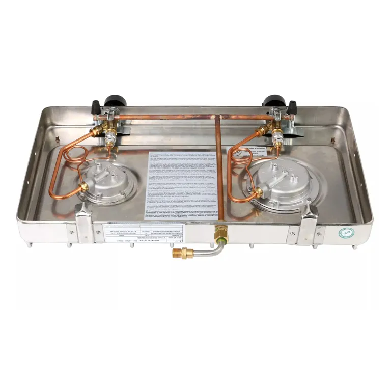 Eno gass kokeapparat med 2 bluss frittstående