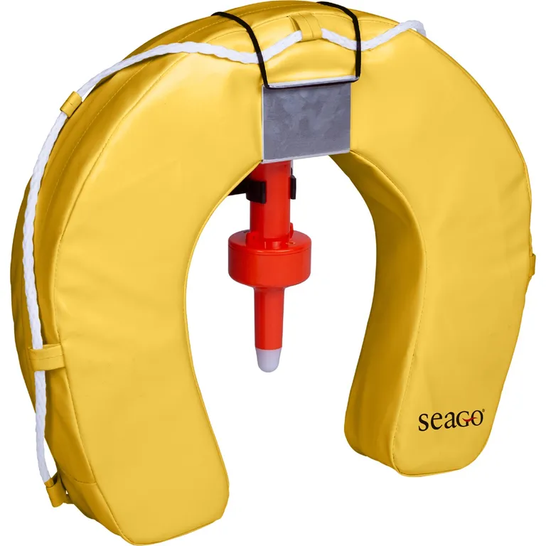 Seago gul hesteskobøye med lyssignal