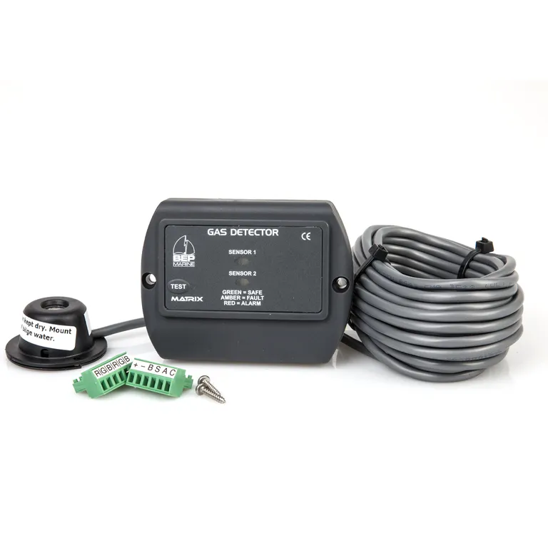 BEP gassalarm med sensor og ekstra sensorinngang