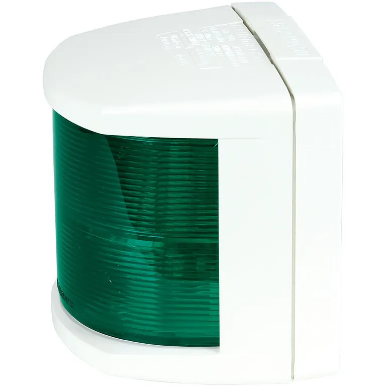 Hella modell 2984 styrbord (grønn) lanterne med hvitt hus