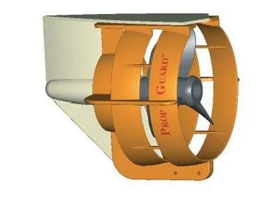 Propellbeskytter 11" oransje - 25-35 HK