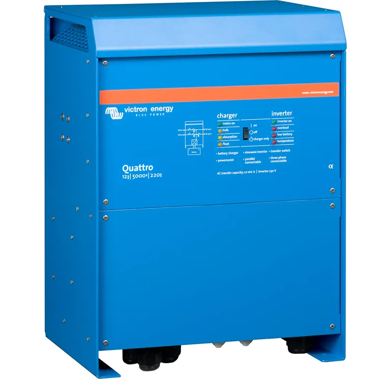 Victron Energy Quattro lader/inverter 12/5000/220-100/100