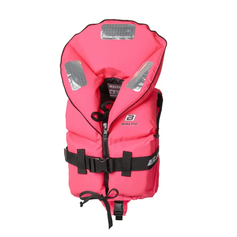 Baltic Pro Sailor barn redningsvest, 15-30kg, rosa