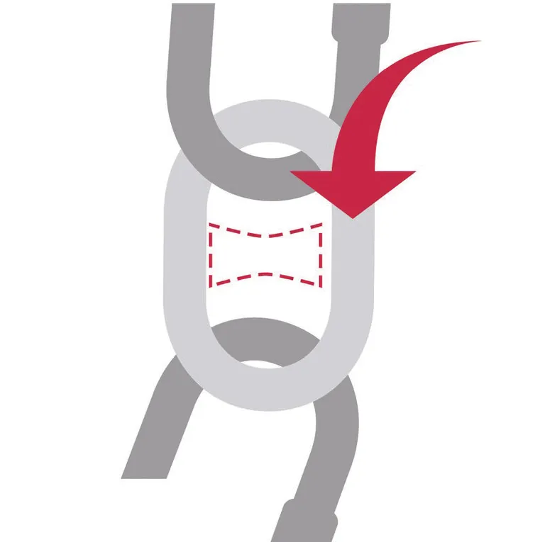 Kjettingmerker for lengdemarkering - 8mm kjetting