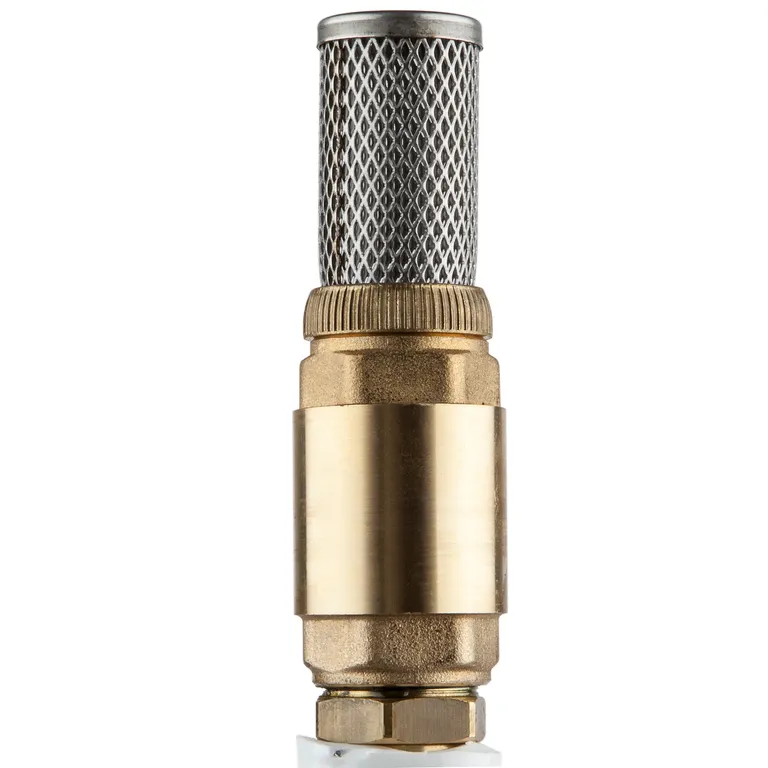 Sikkerhets-lufteventil for septiktank