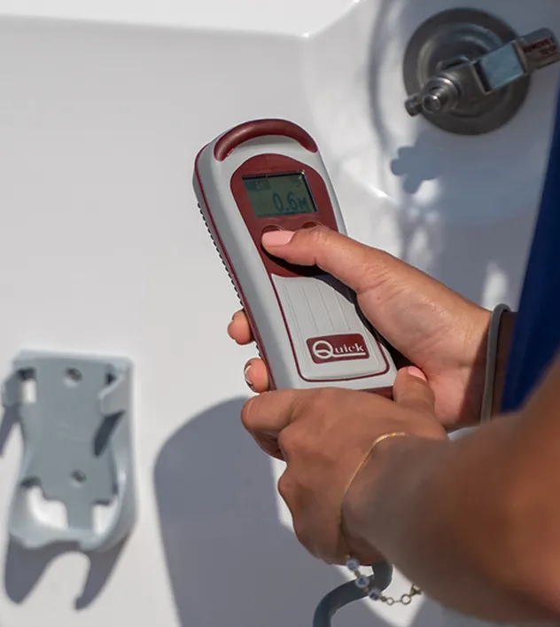 Quick håndkontroll for vinsj CHC 1103 med kjettingteller.