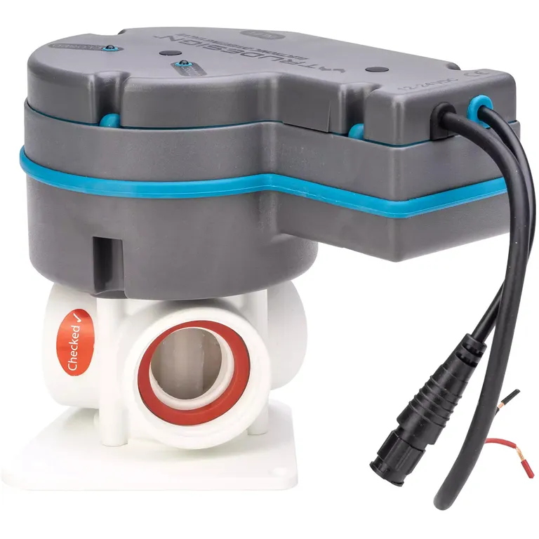 Trudesign fjernstyrt 3-veis ventil (12/24V)