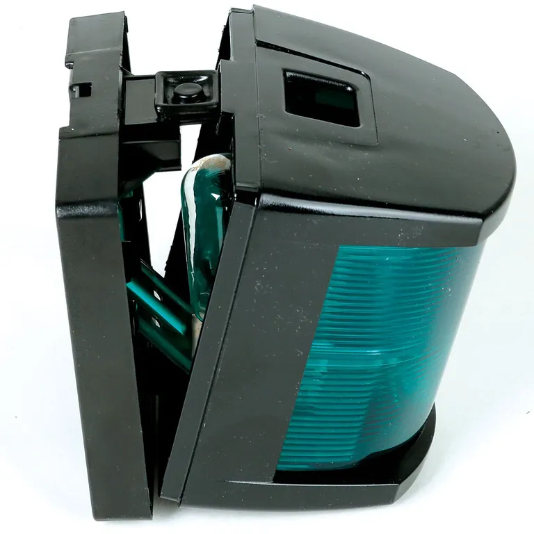 Hella modell 2984 styrbord (grønn) lanterne med sort hus