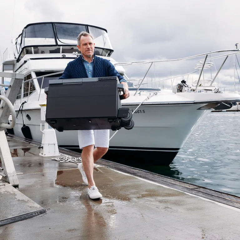 EcoFlow Glacier kjøle/fryseboks m/isbitmaskin, 38 l