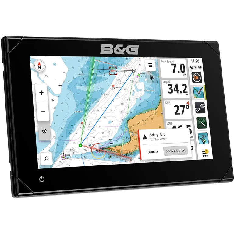 B&G Zeus S 7" kartplotter med seilfunksjoner