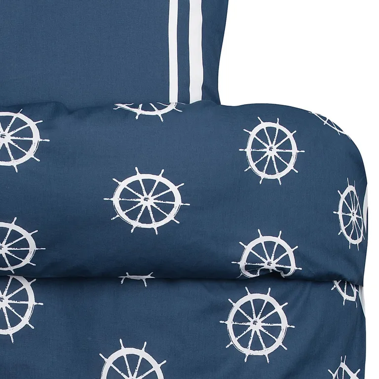 Høie Søgne 140-200 cm sengesett med maritimt design