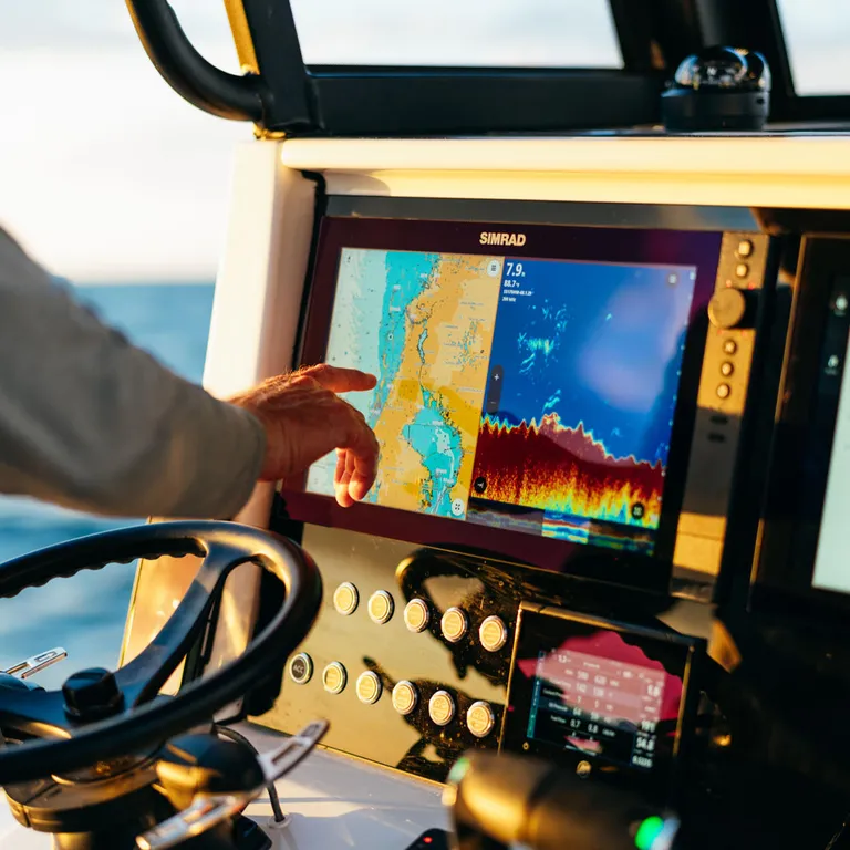 Simrad NSS 4 12" kartplotter med ekkolodd