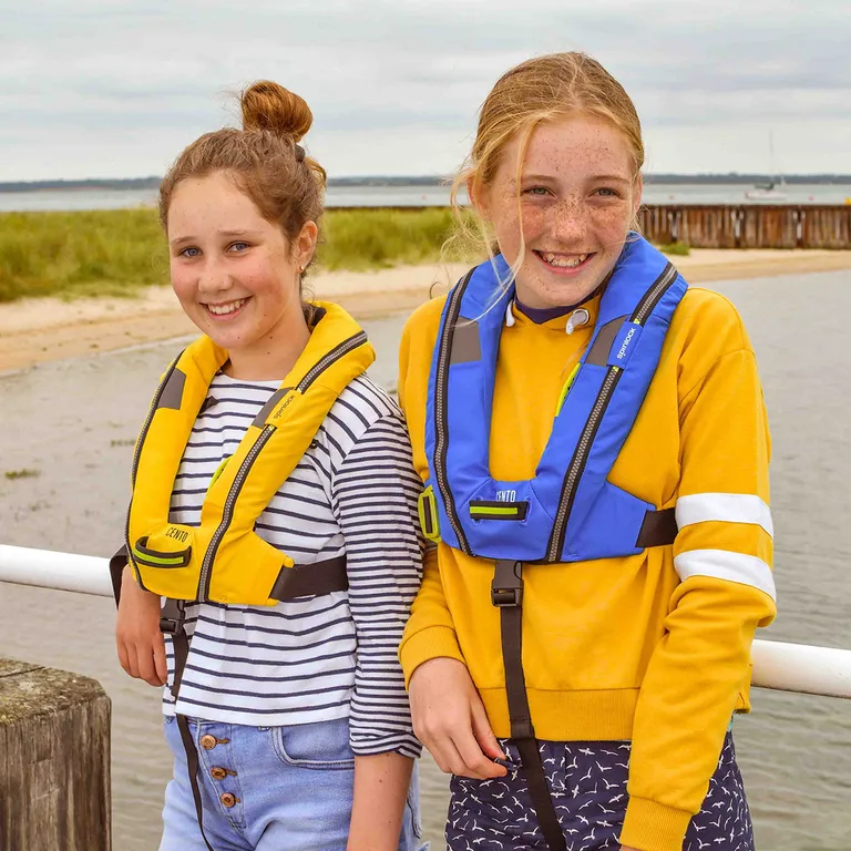 Spinlock Cento Junior vest i blå