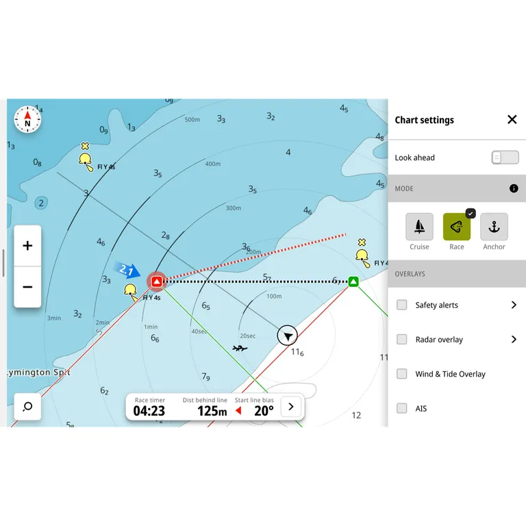 B&G Zeus SR 10" kartplotter m/seilfunksjoner