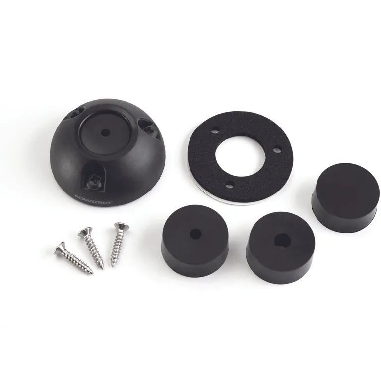 Scanstrut DS21B kabelgjennomføring i svart plast. 9-14mm kabel, plugg maks Ø21mm