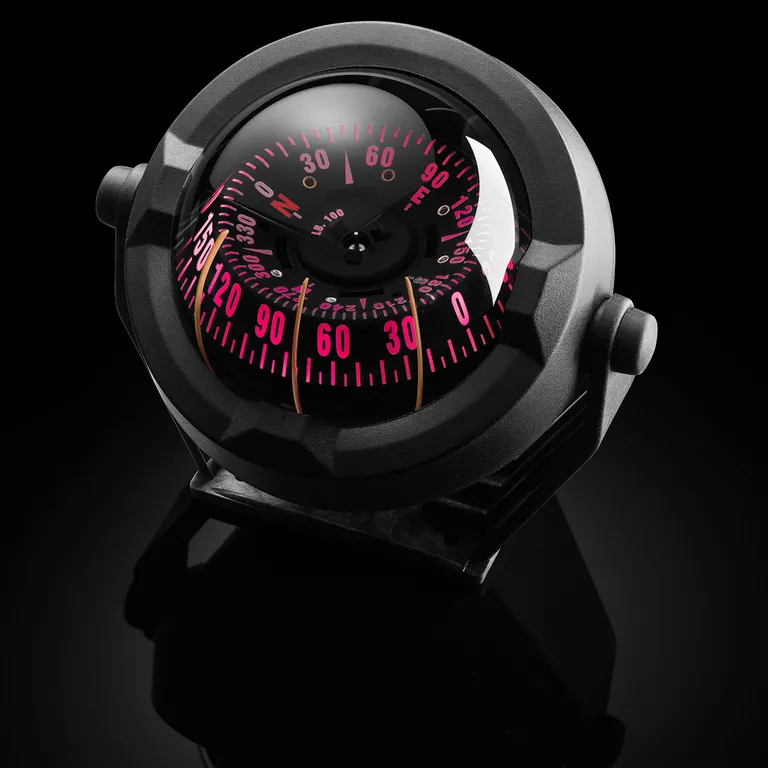 Silva 100BC brakettmontert kompass med belysning