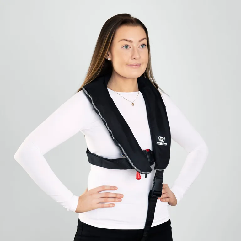 Baltic Winner 150 Auto redningsvest 40-150kg, sort