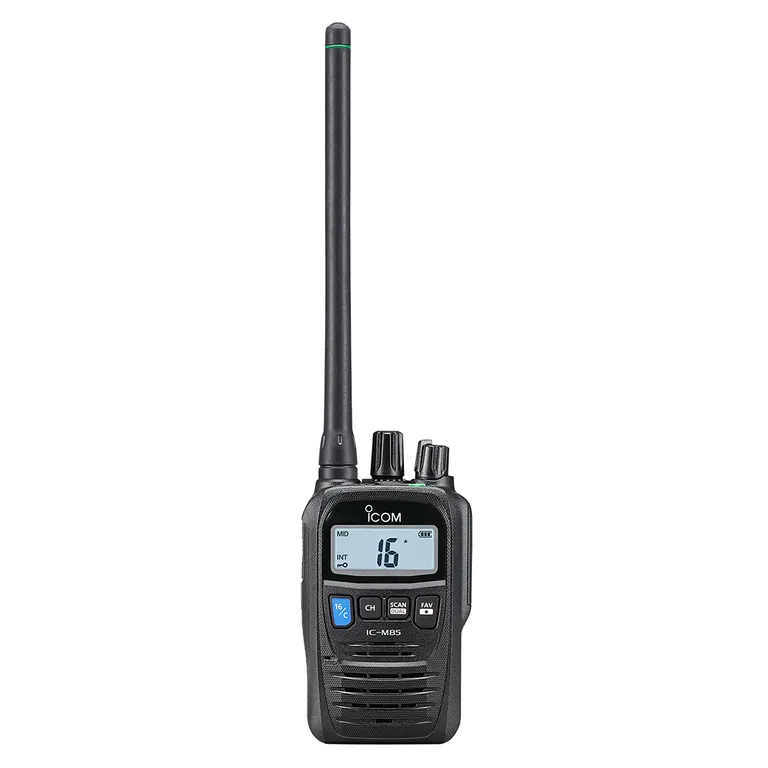 Icom IC-M85E, håndholdt kombinert VHF og jaktradio
