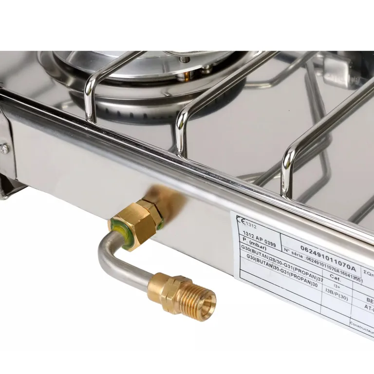 Eno gass kokeapparat med 2 bluss frittstående