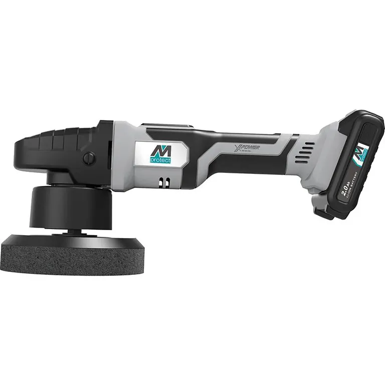 M-Protect Poleringsmaskin Oppladbar Dual Action, 20V 2Ah