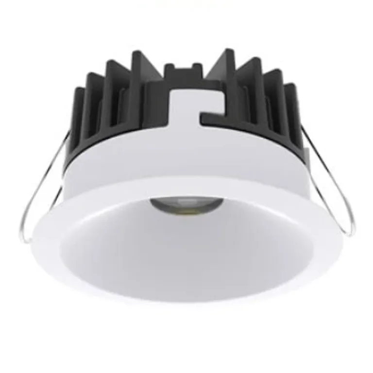 Quick Wholly AG2K 4W LED downlight, hvit, Ø78mm/65°/dybde 41mm
