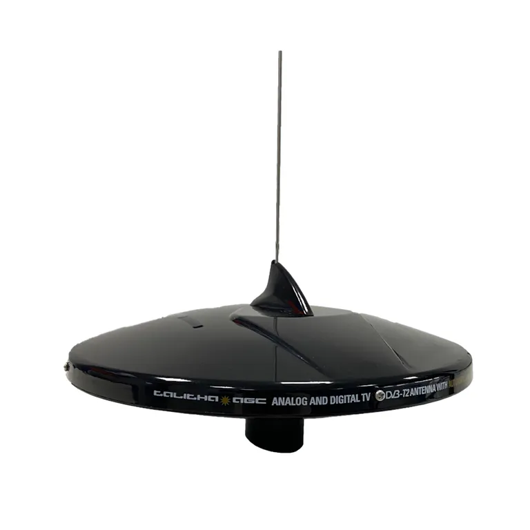 Glomex Talitha TV-antenne Ø25 cm med DAB-antenne svart