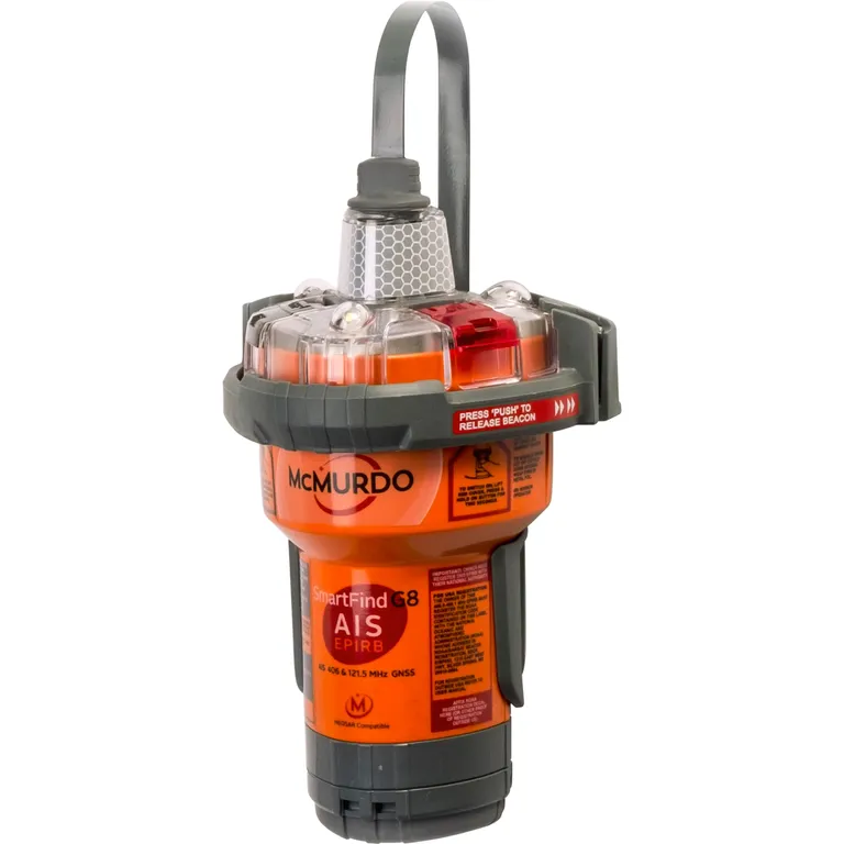 McMurdo SmartFind G8 EPIRB nødpeilesender med GPS, AIS og manuell utløser