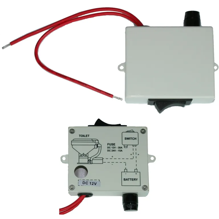 Bryter til elektrisk toalett