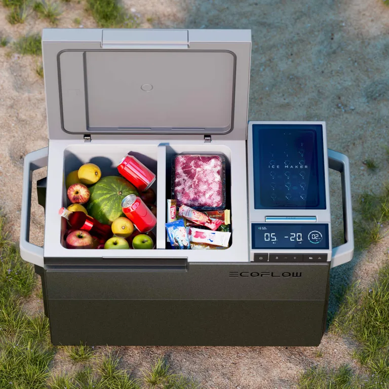 EcoFlow Glacier kjøle/fryseboks m/isbitmaskin, 38 l
