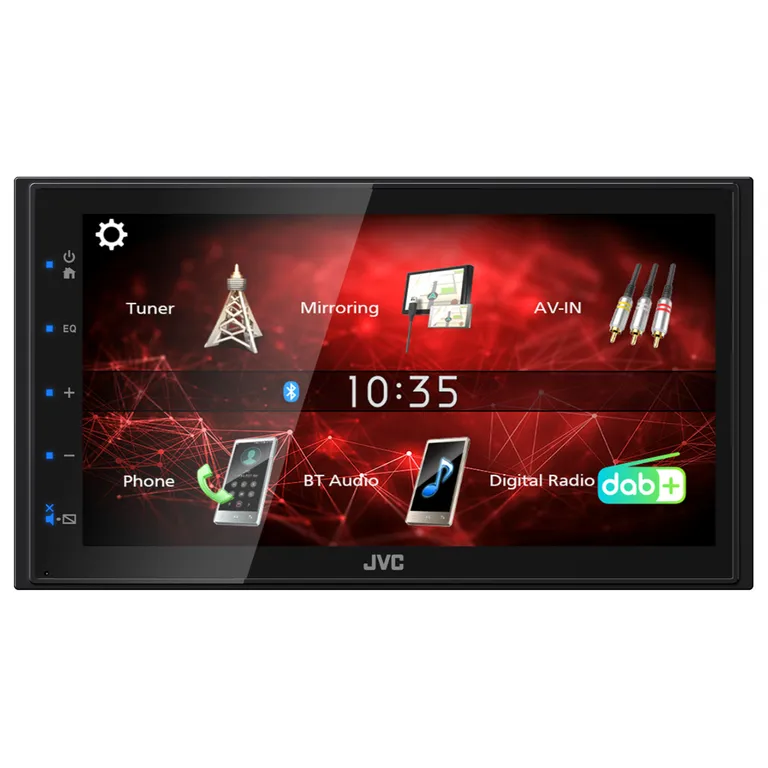 JVC KW-M27DBT 6,8" Monitor og Digital Media Reciver med DAB+ og Bluetooth