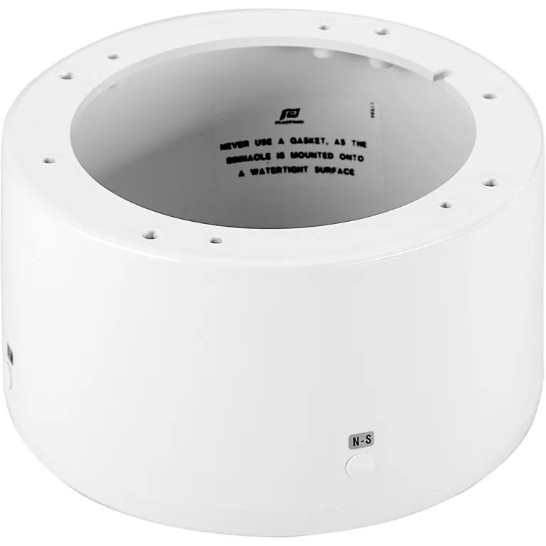 Plastimo pidestal til Olympic 135 kompass, hvit plast