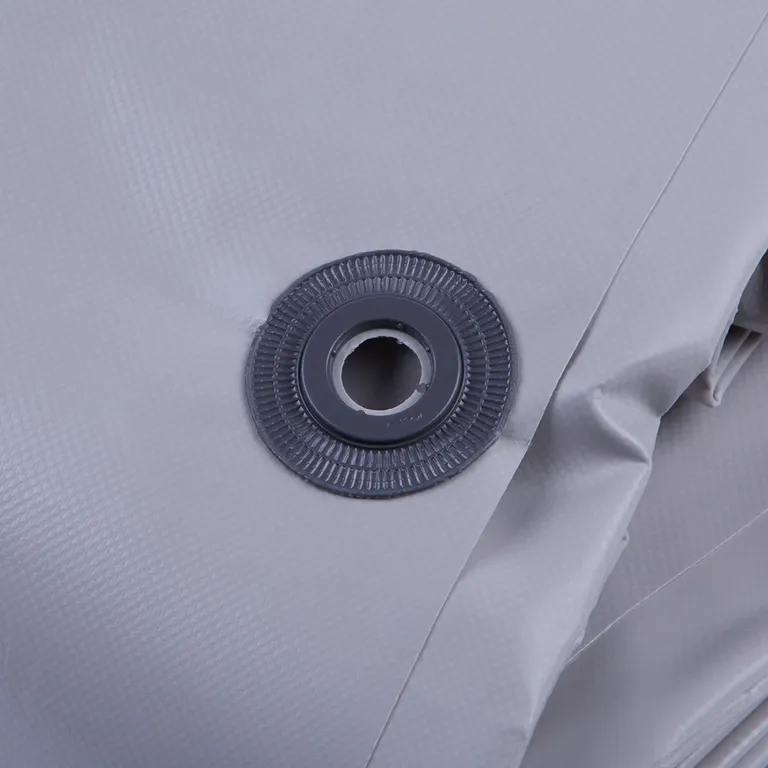 Norena PVC-presenning 480 g/m2, 9x7m, lys grå farge