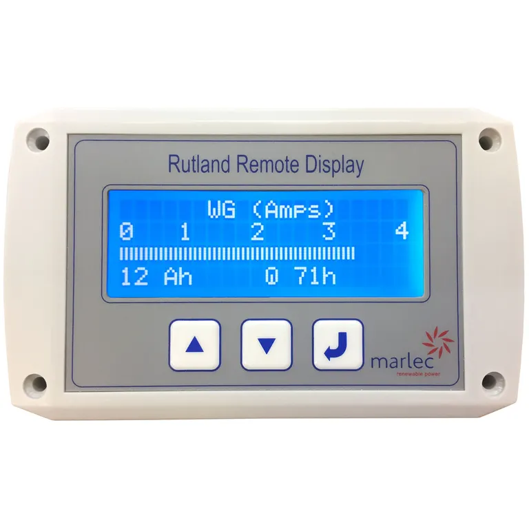 Digitalt display til Rutland 1200 vindgenerator