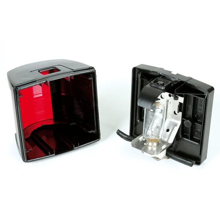 Hella modell 2984 babord (rød) lanterne med sort hus