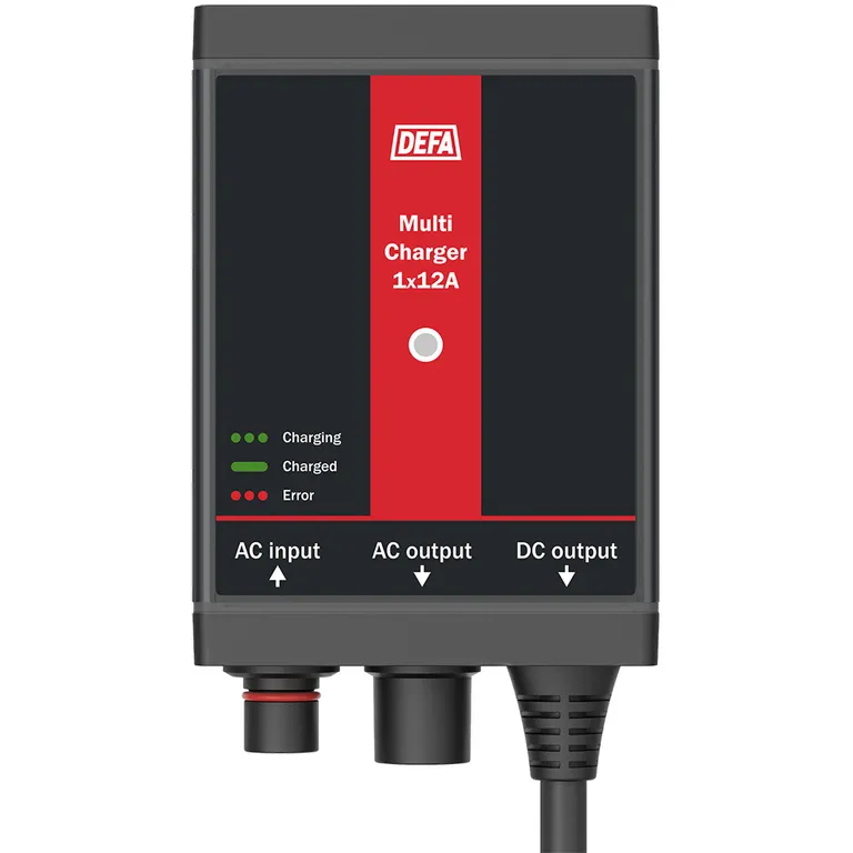 DEFA MarineCharger 1x12A batterilader