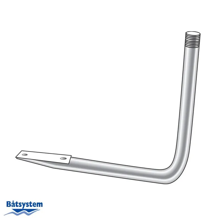 Båtsystem antennefeste for radarmast