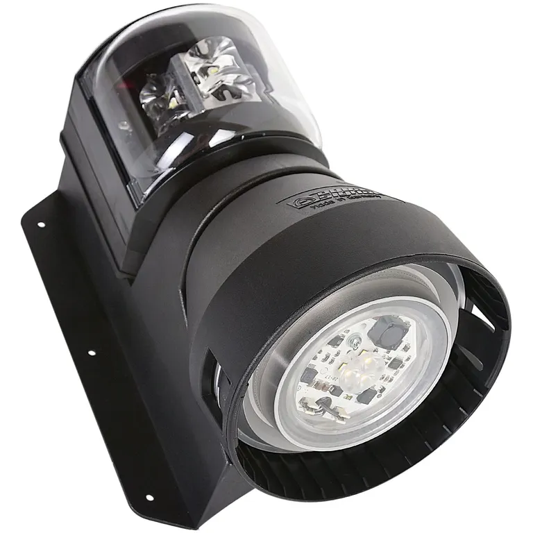 Aqua Signal Serie 43 LED topp- og dekkslys (svart)
