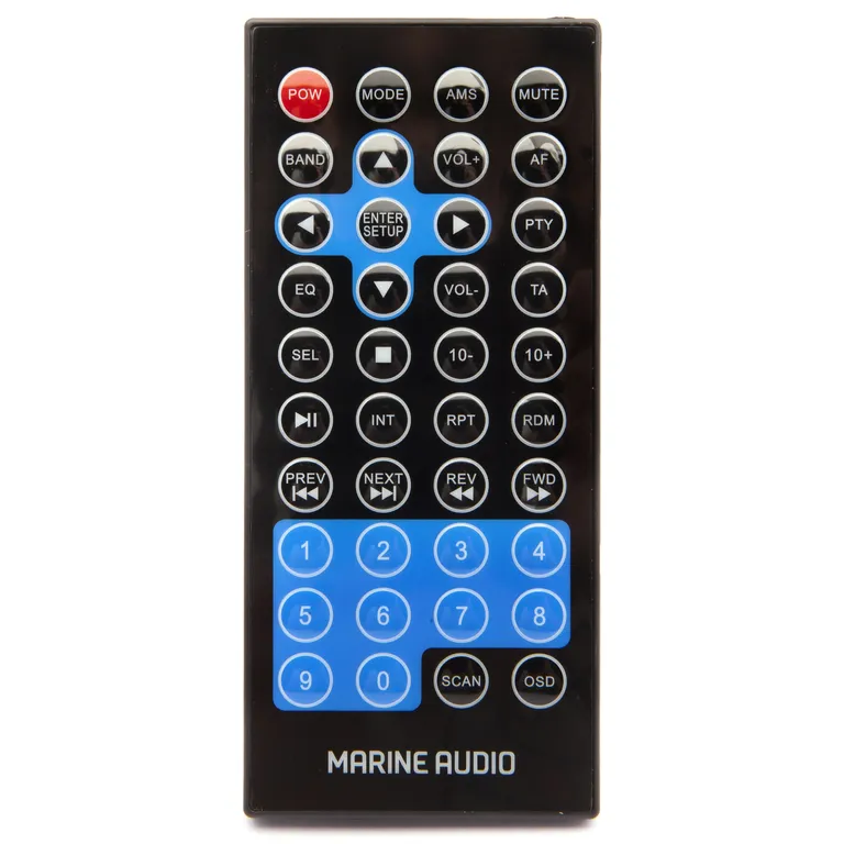 Marine DAB+ stereoanlegg med bluetooth Din 1