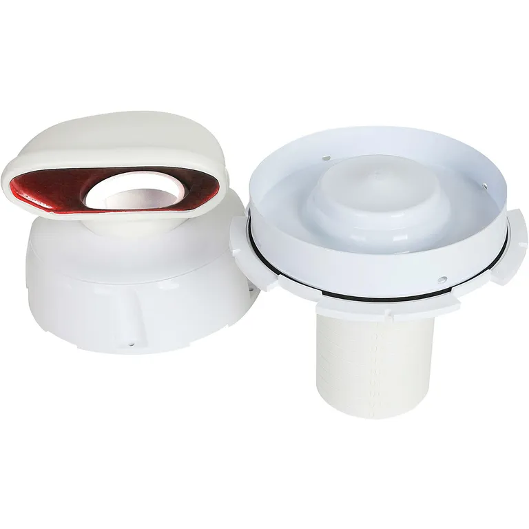 Plastimo Cool´n Dry doradeventil 160 mm Ø75mm Rød