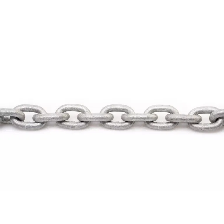 10mm galvanisert kjetting, 1 meter, DIN 766