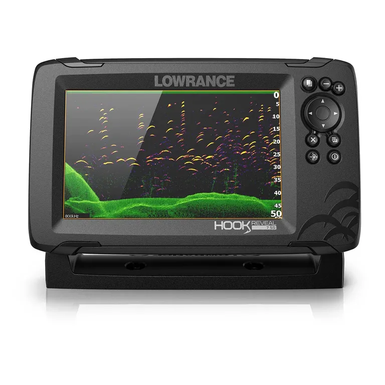 Lowrance HOOK Reveal 7" kartplotter med ekkolodd inkl. giver