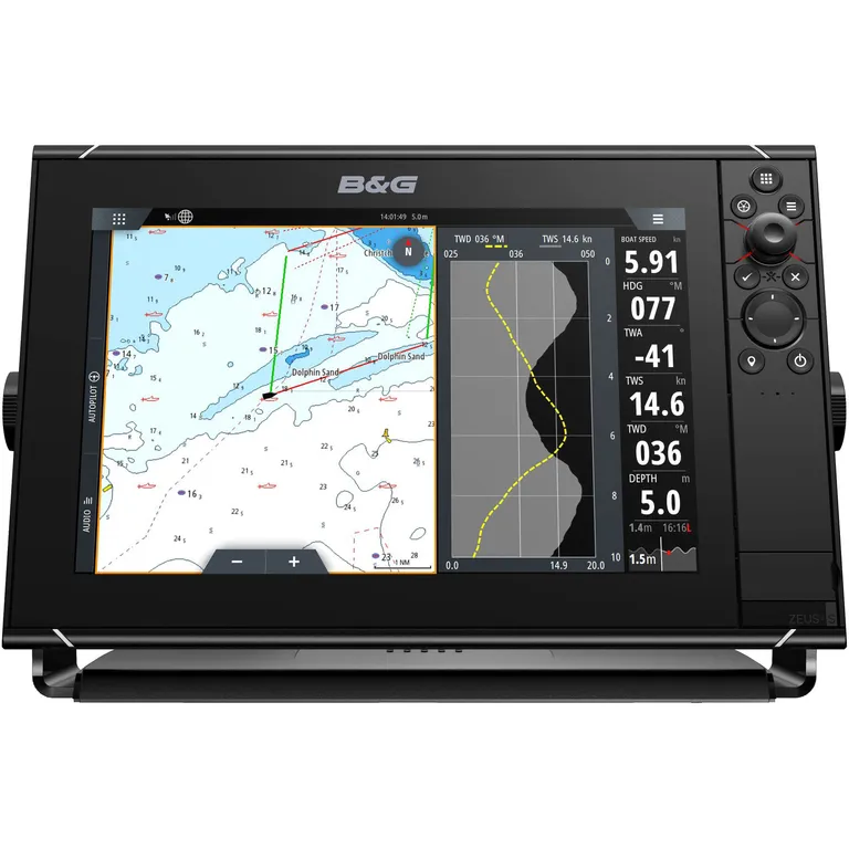 B&G Zeus3S 12 kartplotter m/seilfunksjoner og ekkolodd
