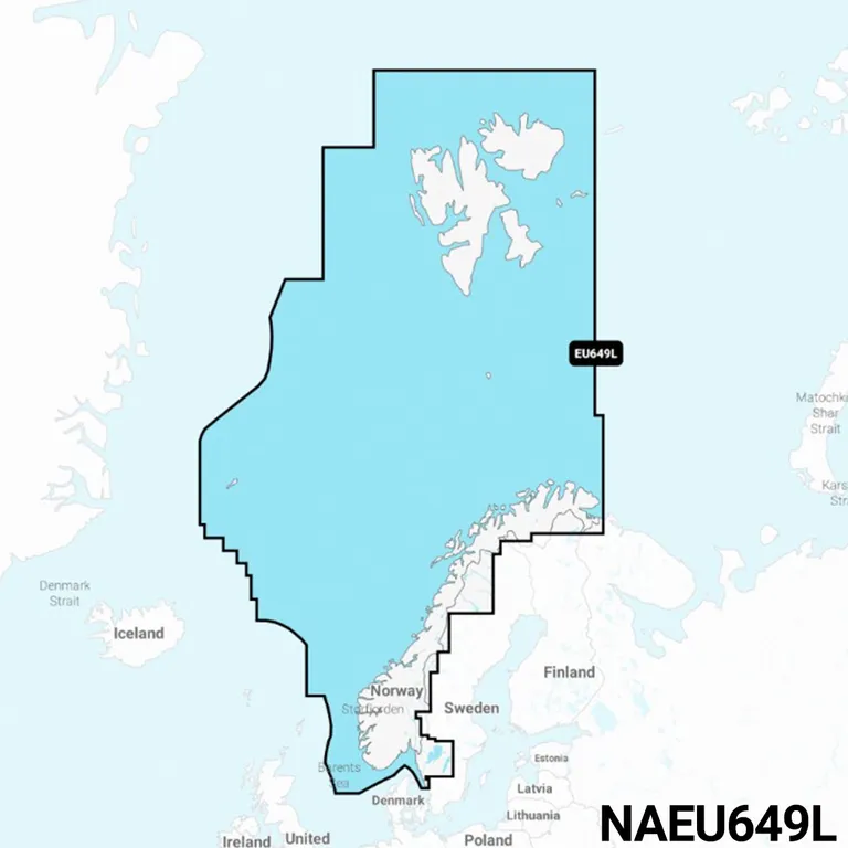 Navionics+ Large sjøkart