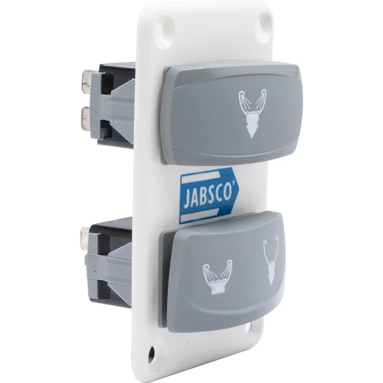 Jabsco Quiet-Flush bryterpanel