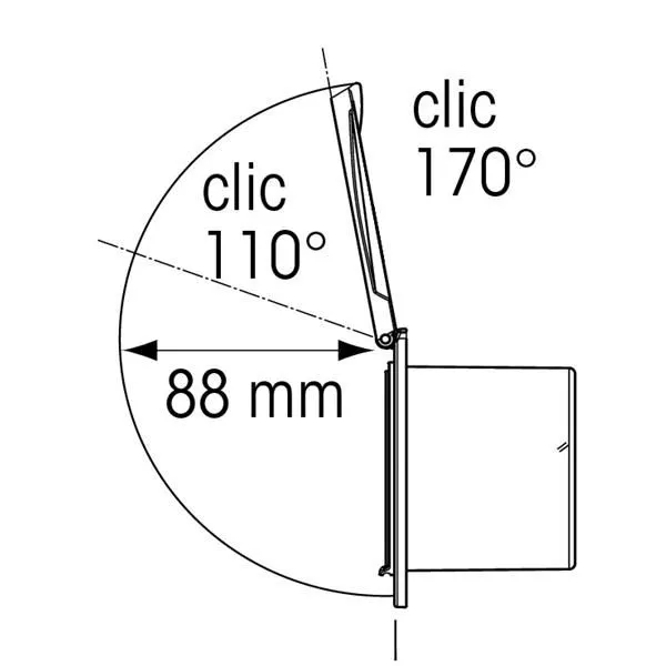 Plastimo Deck Shower dusj med slange (krom)